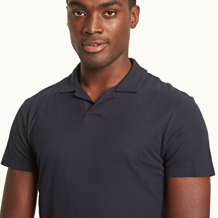 Orlebar Brown - Felix Polo Shirt in Navy - Nigel Clare