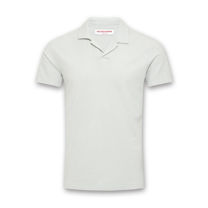 Orlebar Brown - Felix Polo Shirt in White Jade - Nigel Clare
