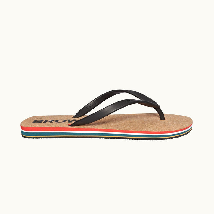 Orlebar Brown - Haston Stripe Flip Flops - Nigel Clare