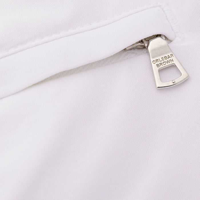 Orlebar Brown - Setter Tape Stripe Swim Shorts in White - Nigel Clare