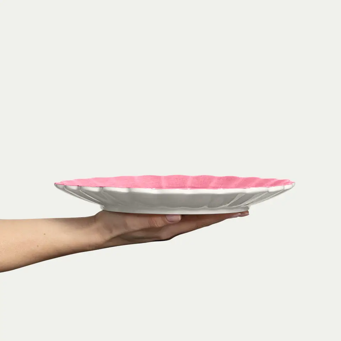 Oyster Dinnerware - Raspberry - S/4