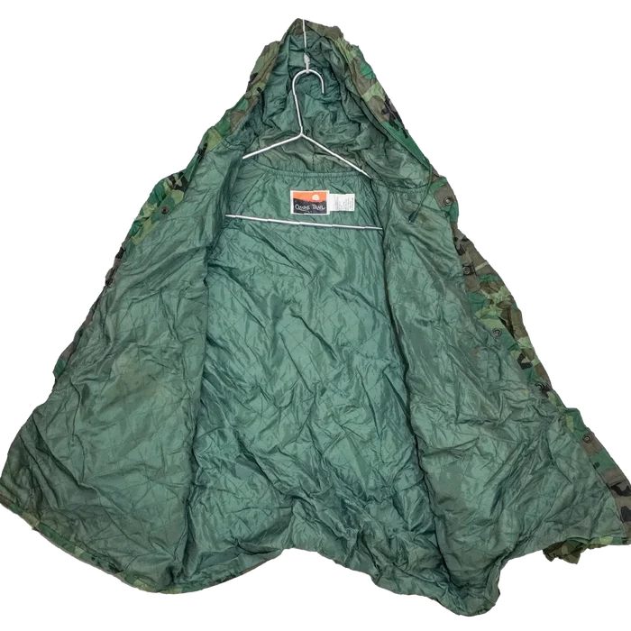 Ozark Trail Woodland PVC Rain Jacket - Large - Army & Outdoors - Rain Jackets