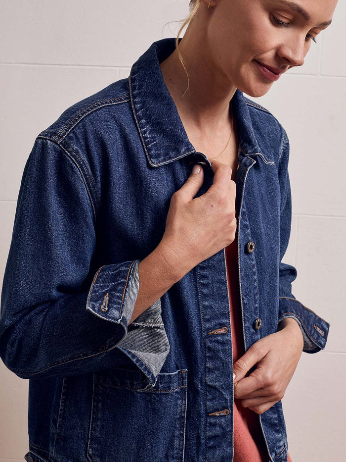 Patch Pocket Denim Jacket