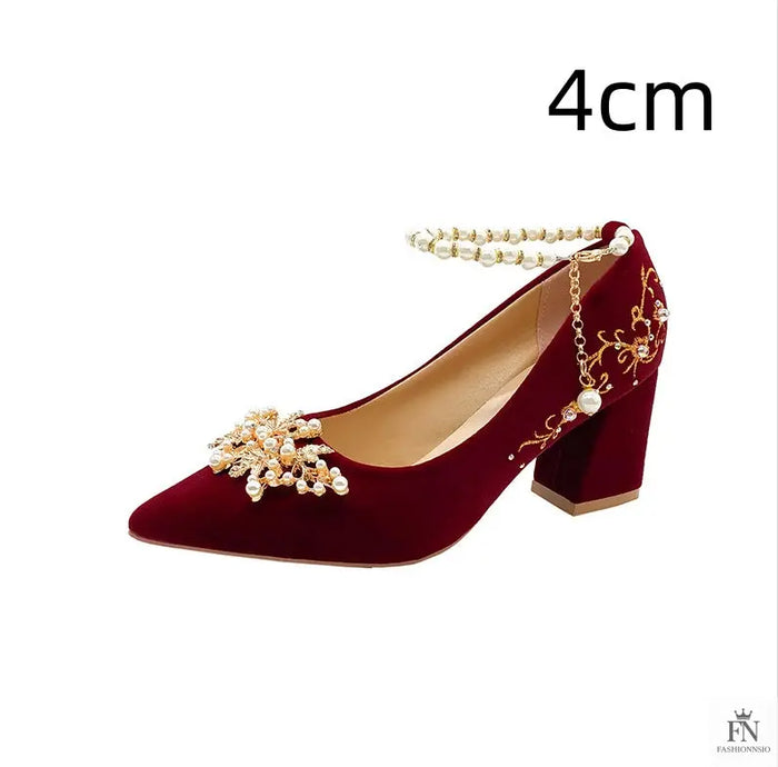Wine Red 4cm / 34