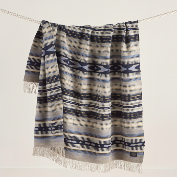 Pendleton Jacquard Throw - Rio Bravo Blue