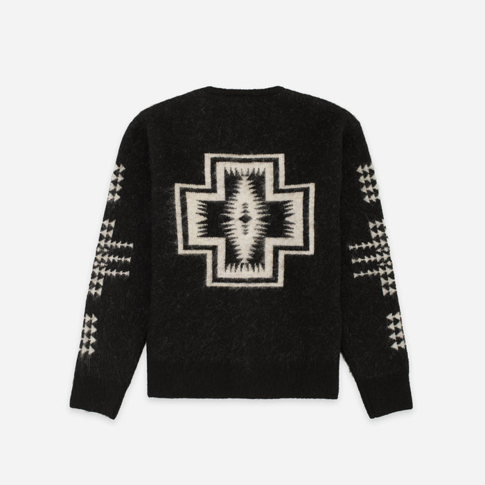 Pendleton Mohair Cardigan - Harding Black