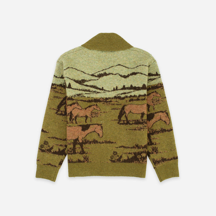 Pendleton Wool Cardigan - Shadow Mountain