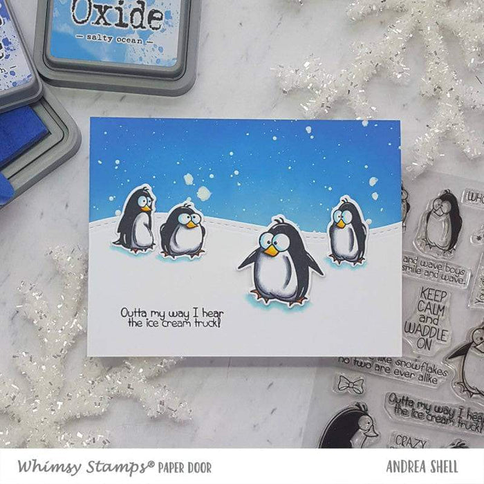 Penguin Farts Clear Stamps - Whimsy Stamps