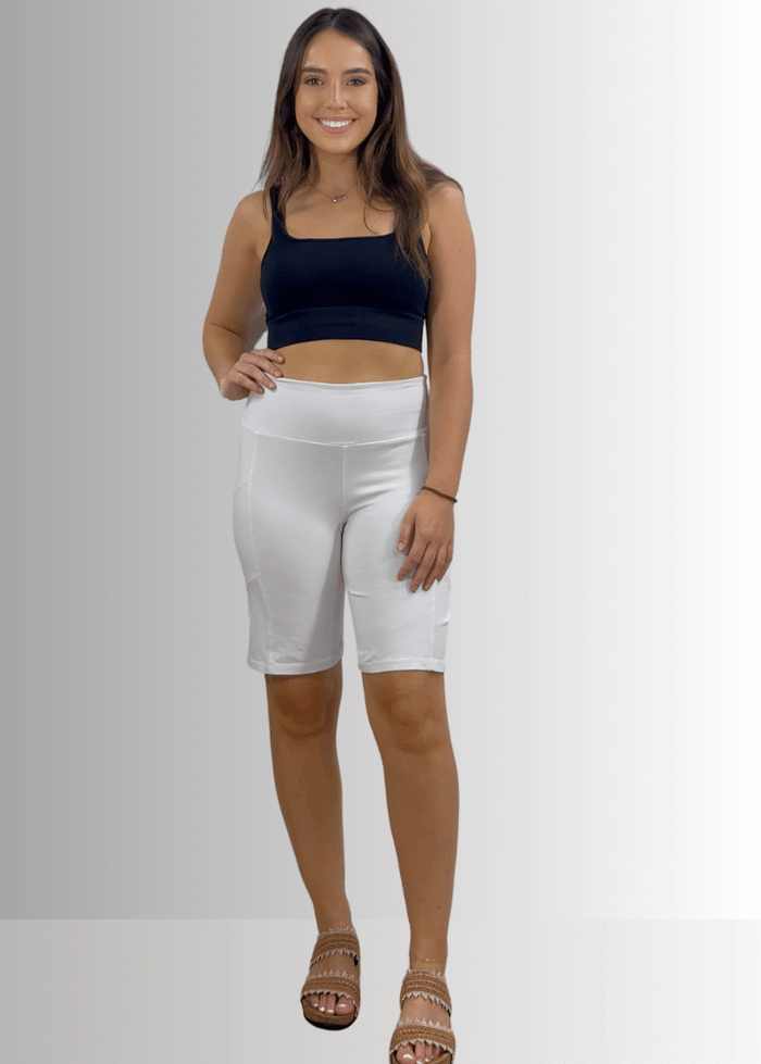 Perfect Fit Hybrid Cotton Shorts White - RFE Marketing Ventures