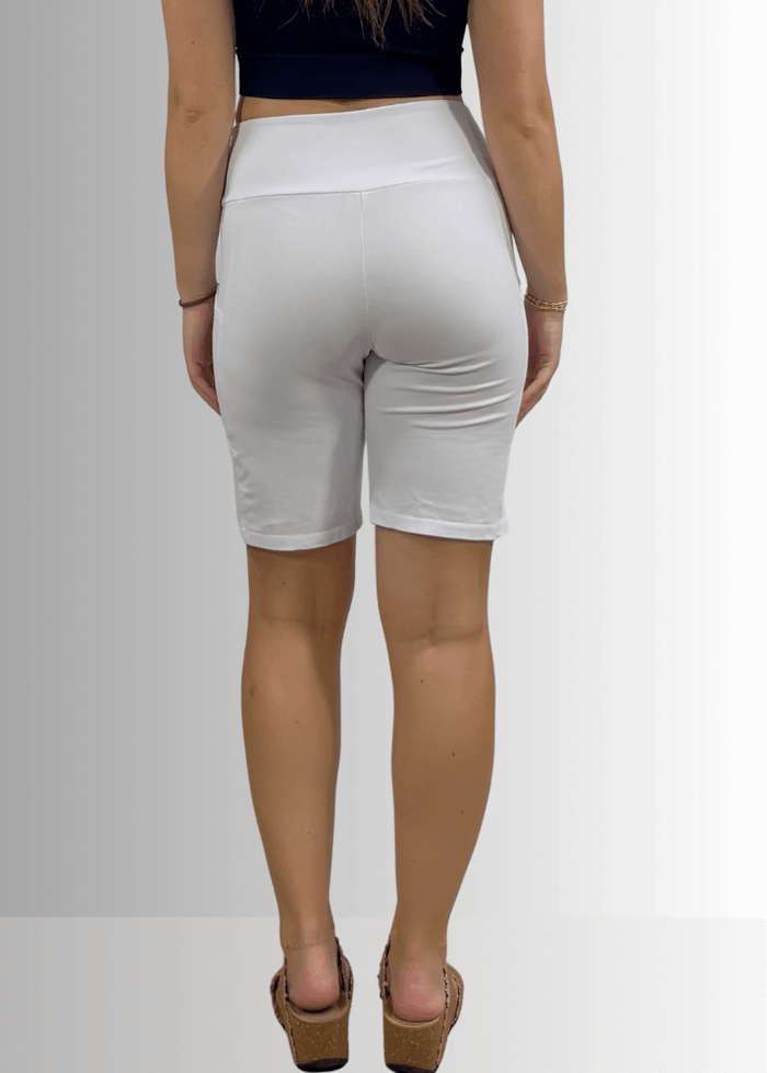 Perfect Fit Hybrid Cotton Shorts White - RFE Marketing Ventures
