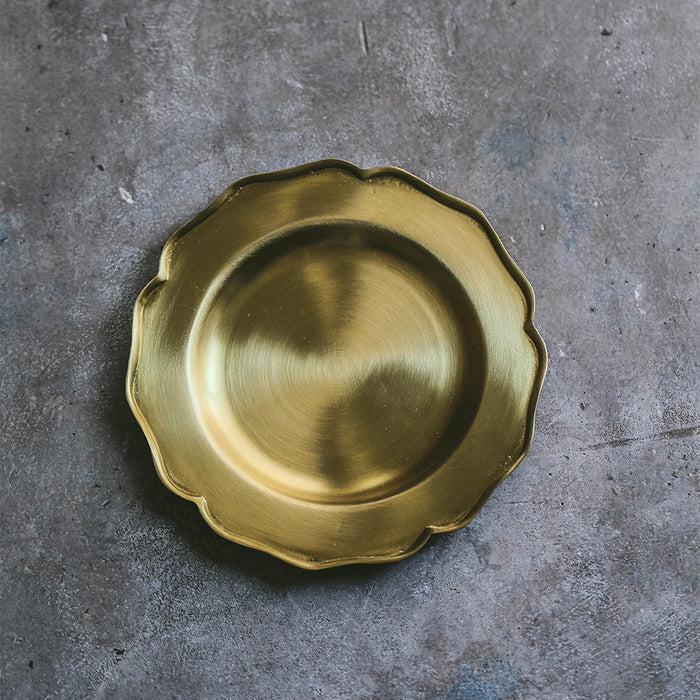Petal Brass Tray - Small