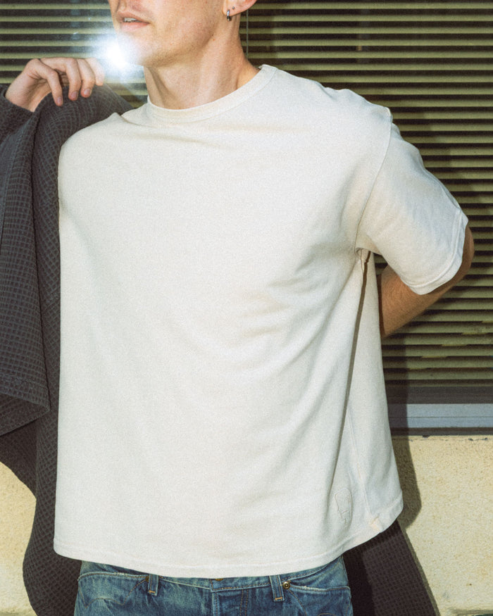 Pigment Pique T-shirt - Natural
