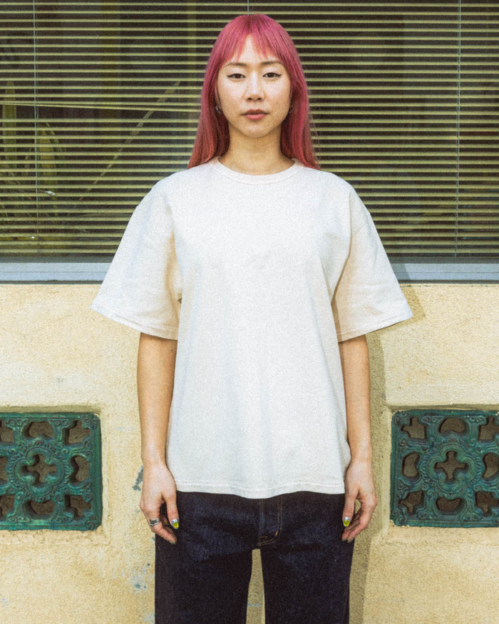 Pigment Pique T-shirt - Natural
