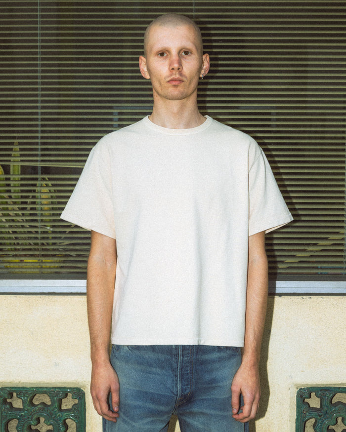 Pigment Pique T-shirt - Natural