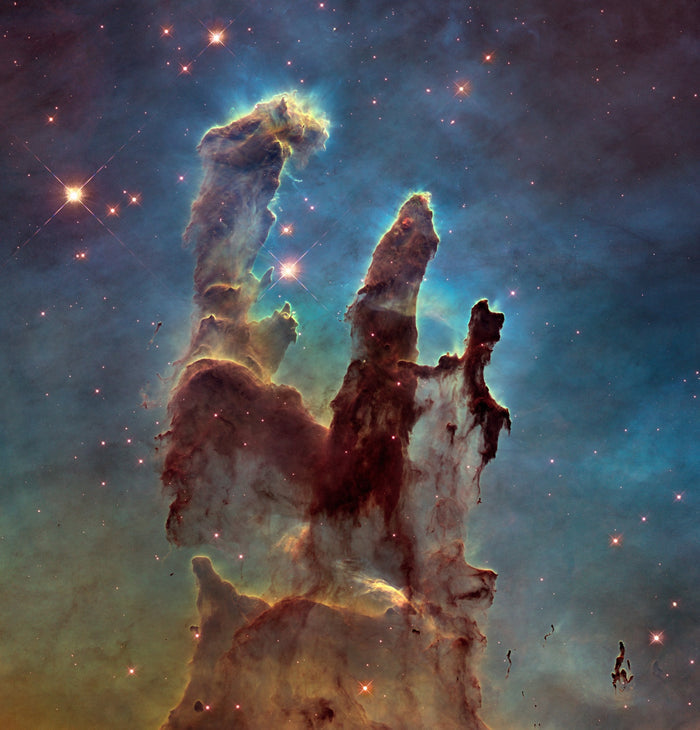 Pillars of Creation (Eagle Nebula, M16) – Hubble Space Telescope Image
