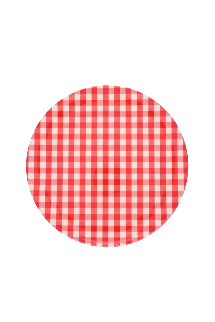 Plate | Vichy Red