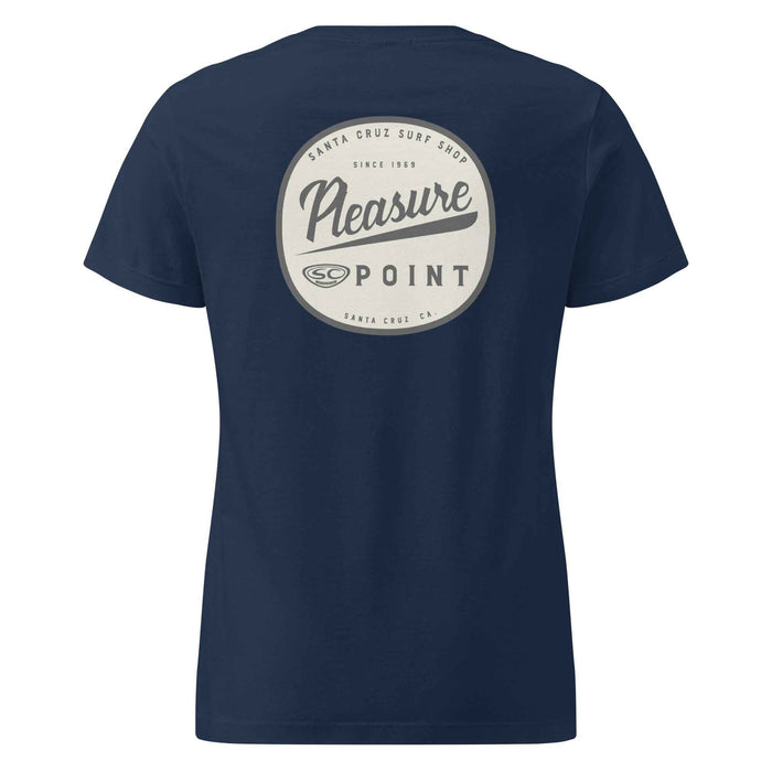 Pleasure Point Santa Cruz Women's T-Shirt - Softstyle Basic Tee