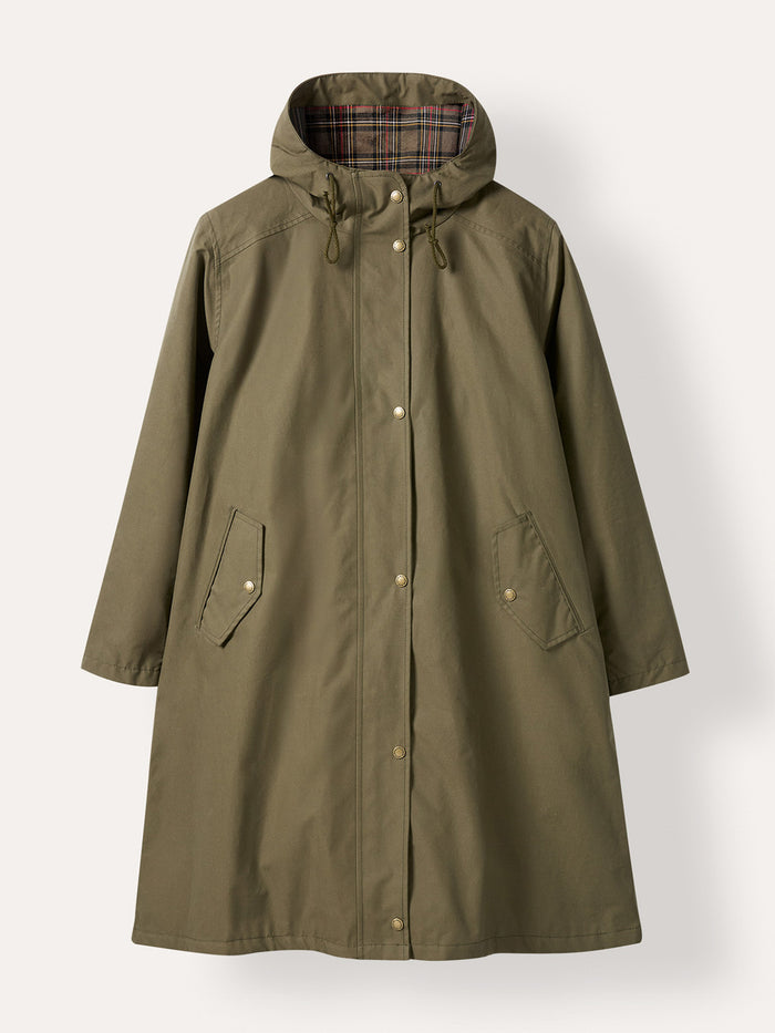Pleat Back Coat