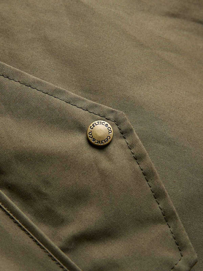 Pleat Back Coat