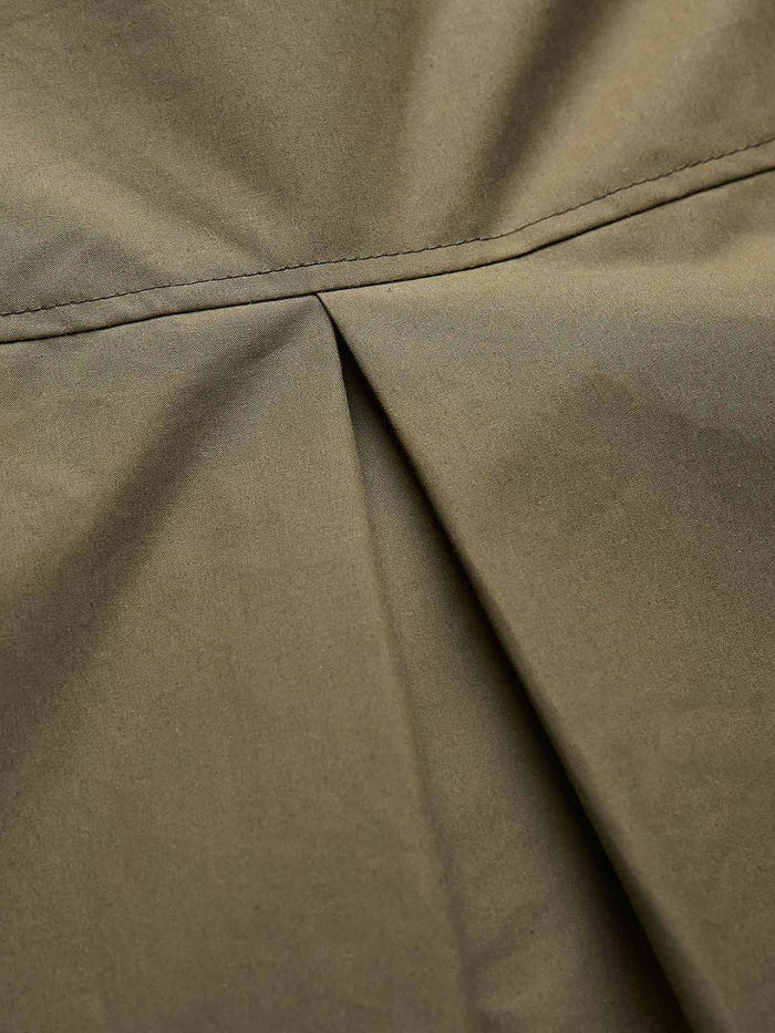 Pleat Back Coat