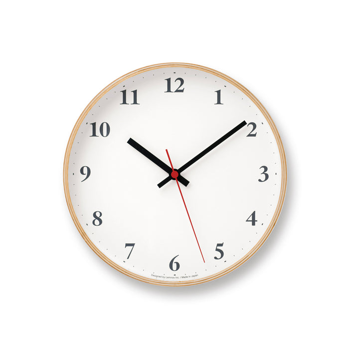 Plywood Clock (LC10-21NT)