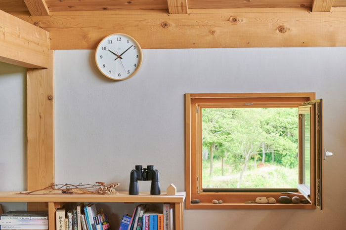 Plywood Clock (LC10-21NT)