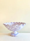 Pompeii Scalloped Compote - Lavande -  13"