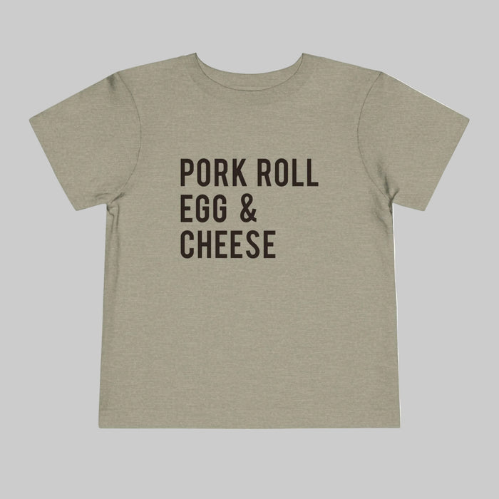 Pork Roll Egg & Cheese II Toddler Tee