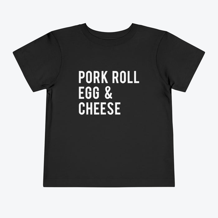 Pork Roll Egg & Cheese Toddler Tee