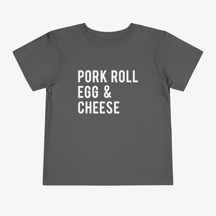 Pork Roll Egg & Cheese Toddler Tee