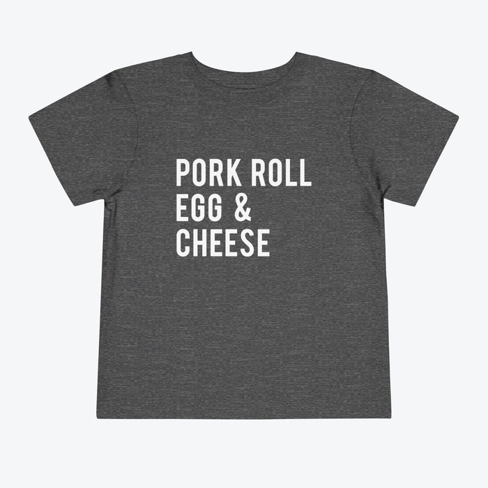 Pork Roll Egg & Cheese Toddler Tee