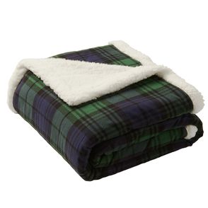 Port Authority Flannel Sherpa Blanket