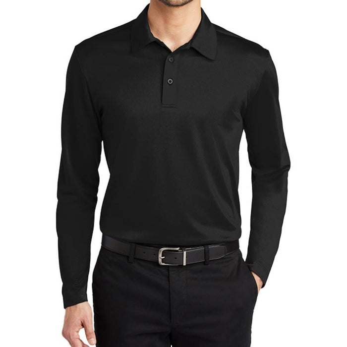Port Authority Silk Touch Performance Long Sleeve Polo