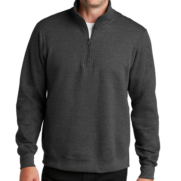 Port & Company Fan Favorite Fleece Quarter-Zip Pullover