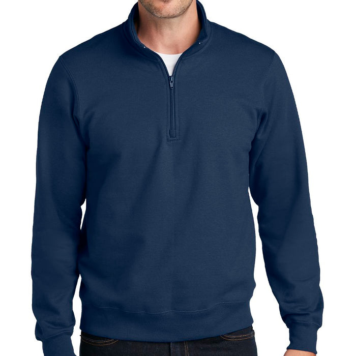 Port & Company Fan Favorite Fleece Quarter-Zip Pullover