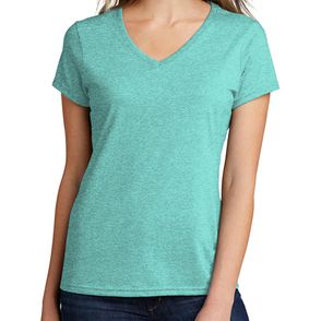 Port & Company Ladies Tri-Blend V-Neck Tee