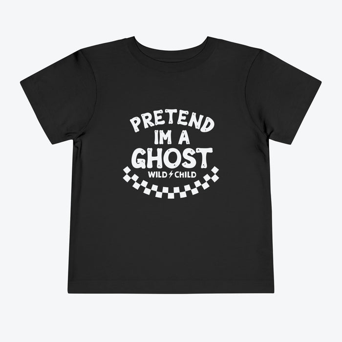 Pretend I'm A Ghost Halloween Toddler Tee