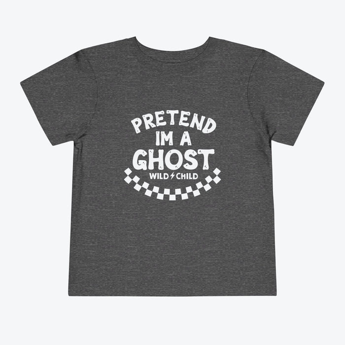 Pretend I'm A Ghost Halloween Toddler Tee