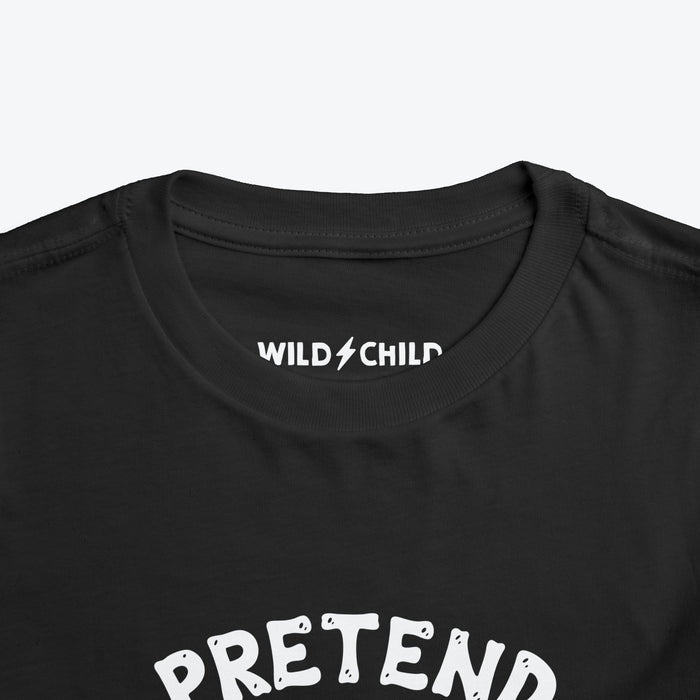 Pretend I'm A Ghost Halloween Toddler Tee