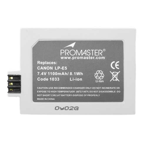 ProMaster Canon LP-E5 Li-on battery