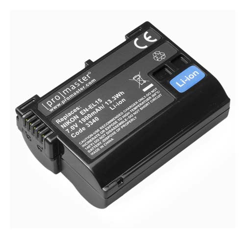 Promaster Nikon EN-EL15 Li-ion battery