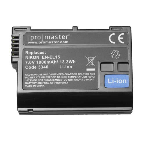 Promaster Nikon EN-EL15 Li-ion battery