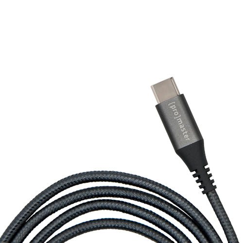 ProMaster USB-C to USB-A Braided Cable 2m - Grey