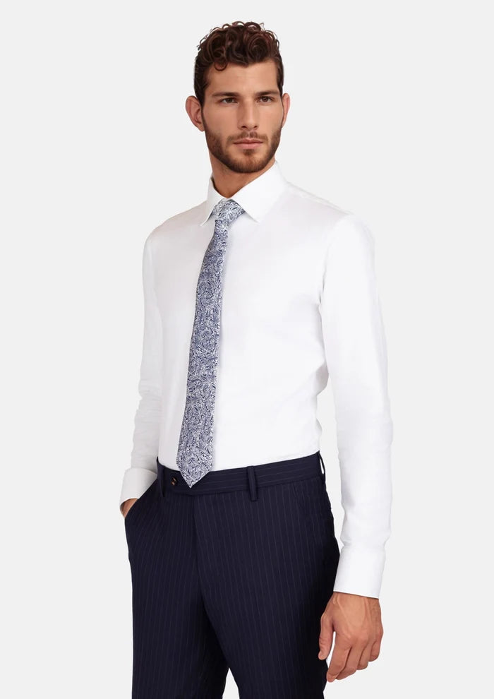 White Pima Shirt - SARTORO