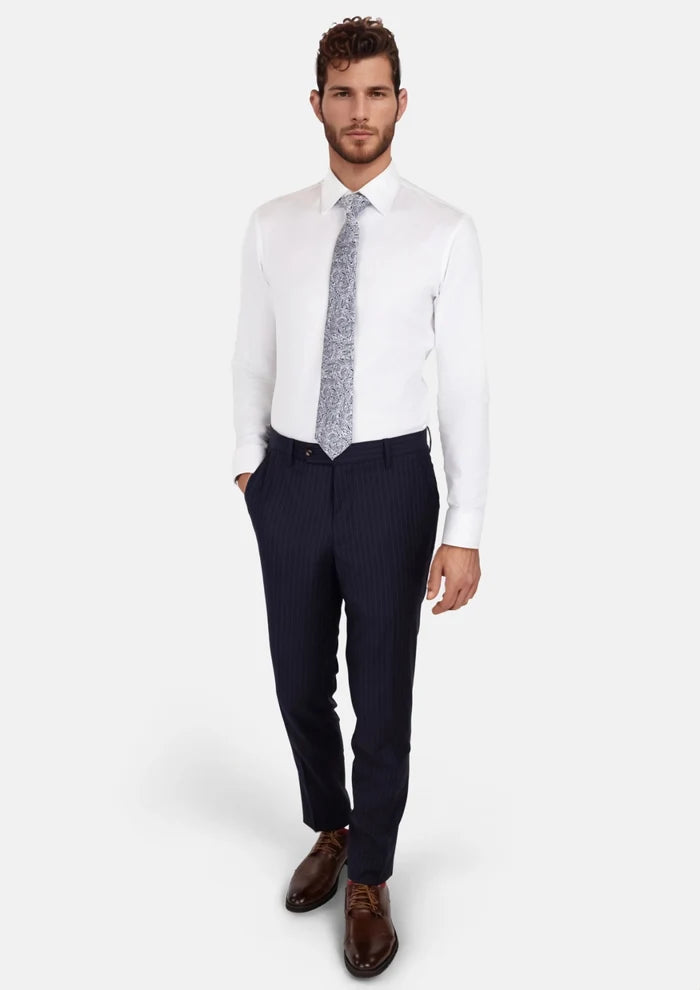 White Pima Shirt - SARTORO