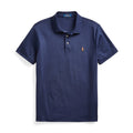 Ralph Lauren - Custom Slim Fit Soft Cotton Polo Shirt in Navy - Nigel Clare