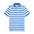 Ralph Lauren - Custom Slim Fit Striped Polo Shirt in Blue/White - Nigel Clare