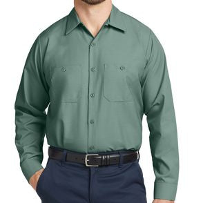 Red Kap Long Sleeve Industrial Work Shirt