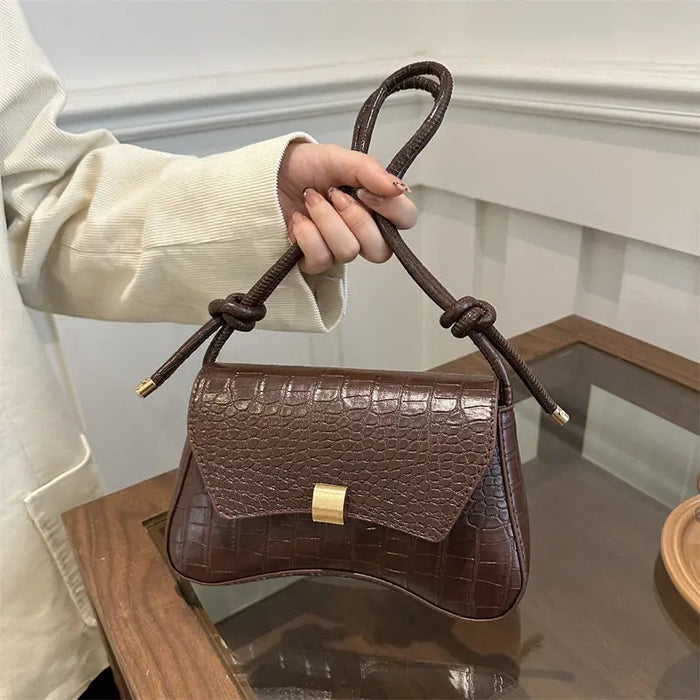 Retro Knot Straps Shoulder Bags fashionnsio