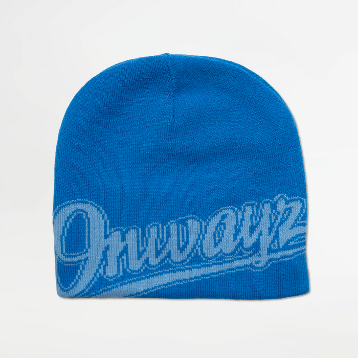 Reversible Beanie - Blue / Red